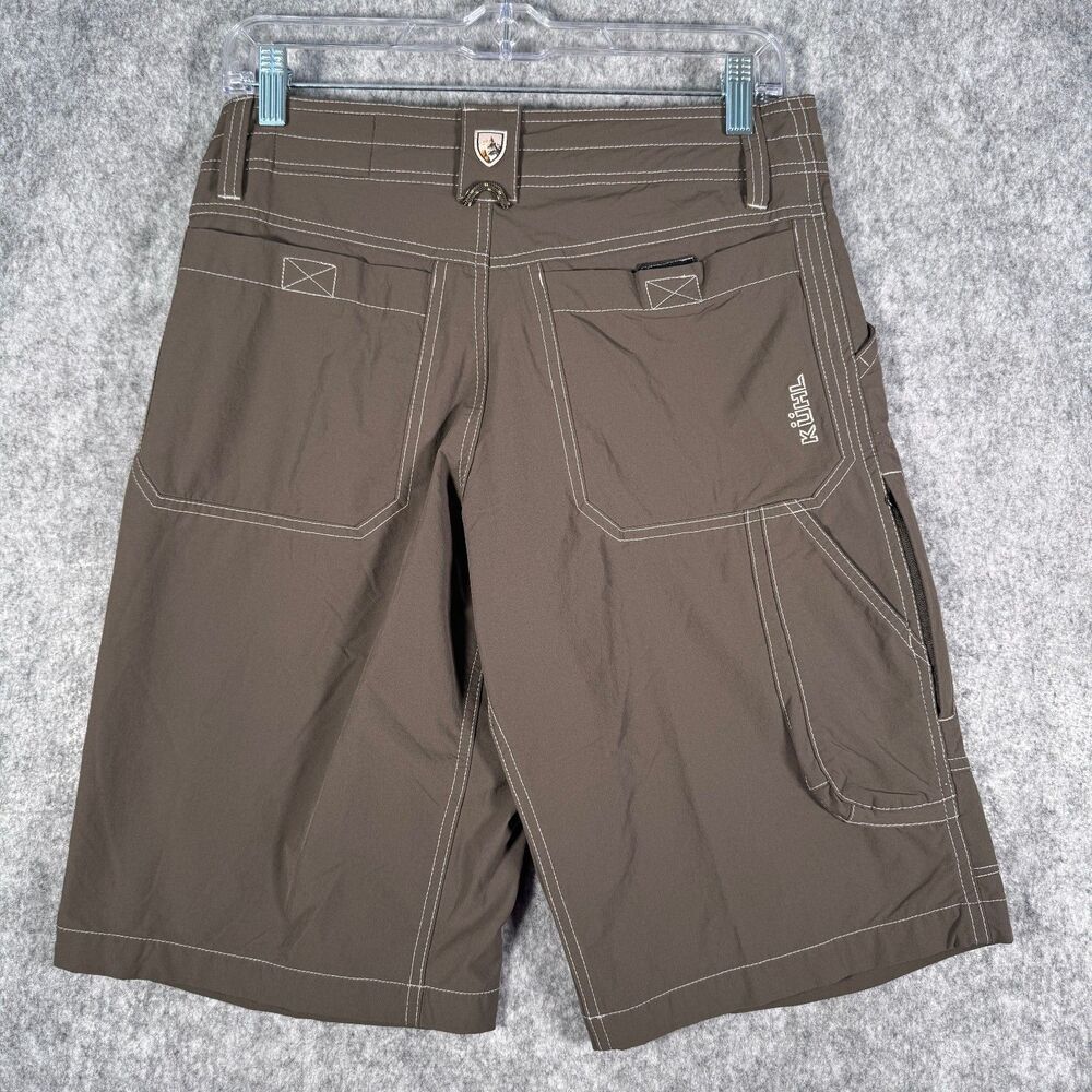 Kuhl Shorts Mens Size 30 x 11 Brown Cargo Ramblr Outdoor Hiking Performance - Picture 9 of 14